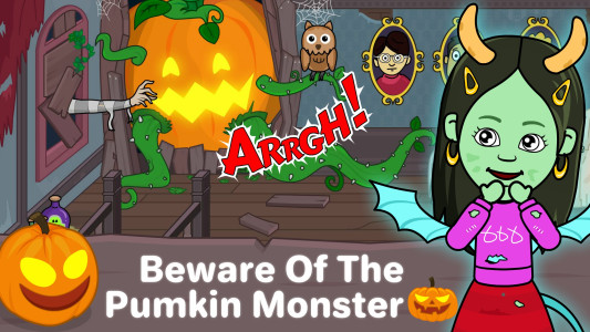 اسکرین شات 3 بازی Tizi Town - My Haunted House