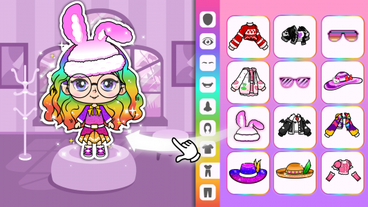 اسکرین شات بازی Tizi Princess Home Design Game 3