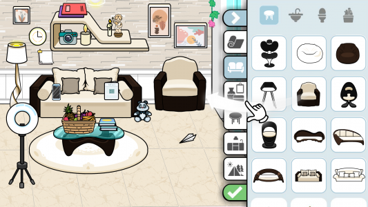 اسکرین شات بازی Tizi Princess Home Design Game 2