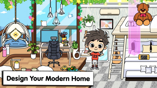 اسکرین شات 2 بازی Tizi Princess Home Design Game