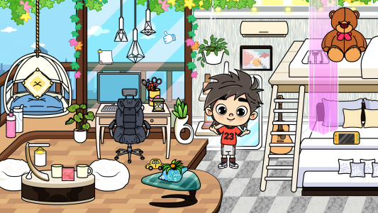 اسکرین شات بازی Tizi Princess Home Design Game 1