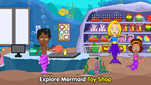 اسکرین شات بازی Tizi Town: My Mermaid Games 3