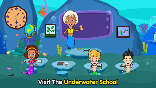 اسکرین شات بازی My Tizi Town: Underwater Games 5
