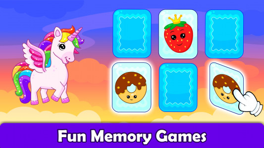 اسکرین شات بازی Unicorn Games for 2+ Year Olds 5