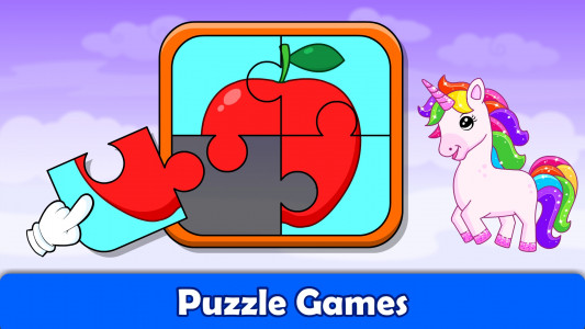 اسکرین شات بازی Unicorn Games for 2+ Year Olds 4