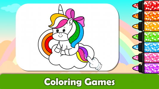 اسکرین شات بازی Unicorn Games for 2+ Year Olds 3