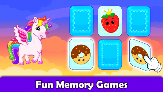 اسکرین شات بازی Unicorn Games for 2+ Year Olds 6