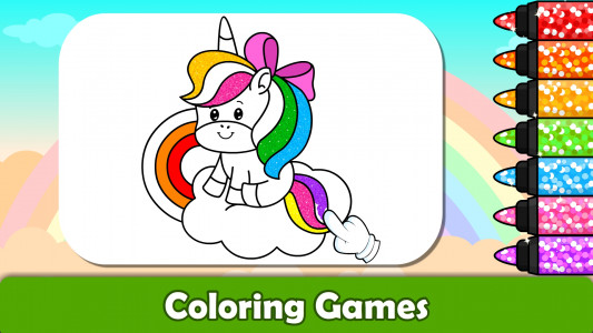 اسکرین شات بازی Unicorn Games for 2+ Year Olds 2