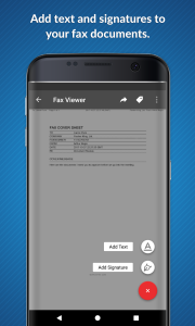 اسکرین شات 3 برنامه eFax App - Fax from Phone