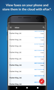اسکرین شات برنامه eFax App - Fax from Phone 5