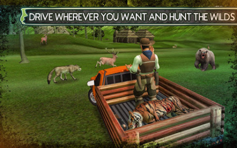 اسکرین شات بازی Wild Hunter Safari Jeep Hunting Simulator 4