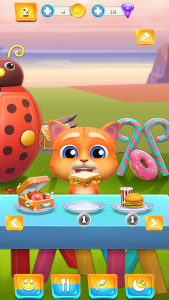 اسکرین شات 4 بازی My Pet Jack - Virtual Cat Game