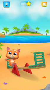اسکرین شات 6 بازی My Pet Jack - Virtual Cat Game