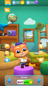 اسکرین شات بازی My Talking Cat Jack 5