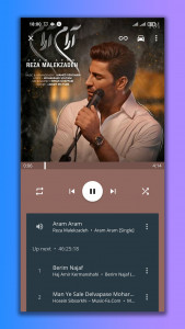 اسکرین شات برنامه پخش کننده موسیقی 3