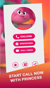 اسکرین شات بازی Call from poppy Chat + video call (Simulation)‏ 1