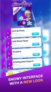 اسکرین شات بازی Piano Princess elssa 2 games 1