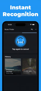 اسکرین شات 1 برنامه Music Finder: Song Recognition