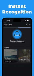 اسکرین شات برنامه Music Finder: Song Recognition 1