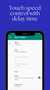 اسکرین شات 5 برنامه Touch Macro Pro - Auto Clicker