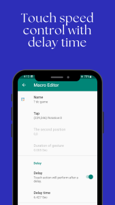 اسکرین شات 5 برنامه Touch Macro Pro - Auto Clicker