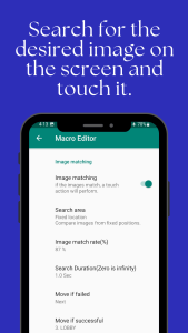 اسکرین شات 4 برنامه Touch Macro Pro - Auto Clicker