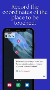 اسکرین شات 1 برنامه Touch Macro Pro - Auto Clicker