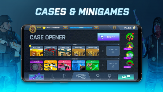 اسکرین شات بازی Case Opener - skins simulator 2