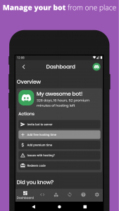 اسکرین شات برنامه Bot Designer For Discord 3