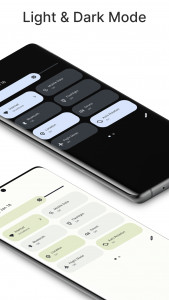 اسکرین شات 4 برنامه Controls Android 14 Style