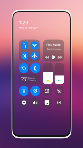 اسکرین شات برنامه OS Style Control Center 1