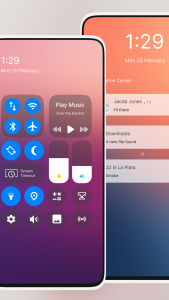 اسکرین شات برنامه OS Style Control Center 5