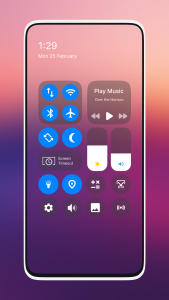 اسکرین شات 1 برنامه OS Style Control Center