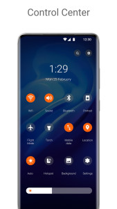 اسکرین شات 1 برنامه Control Center in Ubuntu Style