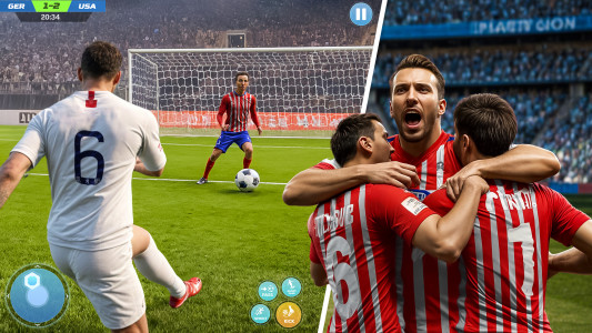 اسکرین شات 5 بازی Soccer 2025 Football Games