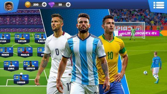 اسکرین شات 3 بازی Soccer 2025 Football Games