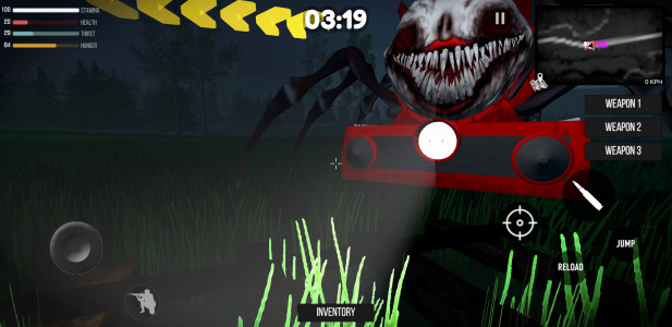 اسکرین شات بازی Horror Spider Train Escape 5