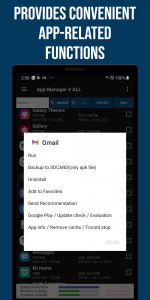 اسکرین شات برنامه Smart App Manager 2