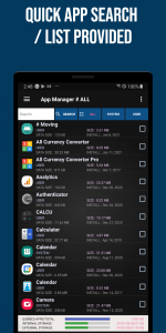 اسکرین شات برنامه Smart App Manager 1