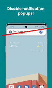 اسکرین شات برنامه Disable Notification Popups 2