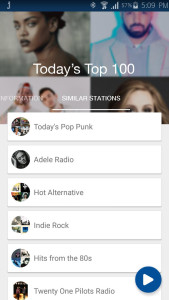 اسکرین شات 6 برنامه Jango Radio