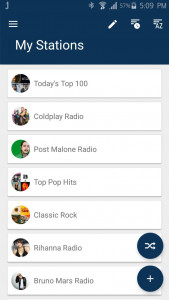 اسکرین شات 2 برنامه Jango Radio