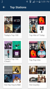 اسکرین شات 5 برنامه Jango Radio