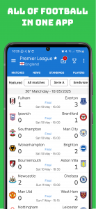 اسکرین شات 1 برنامه Live Action Soccer 2024/2025