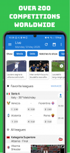 اسکرین شات 2 برنامه Live Action Soccer 2024/2025