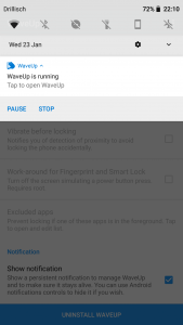 اسکرین شات 6 برنامه WaveUp