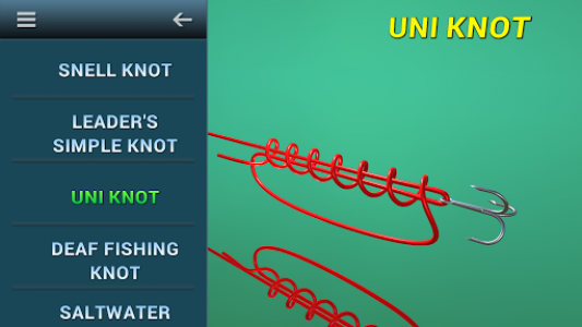 اسکرین شات برنامه Fishing Knots Real 3D - Pocket Edition 6