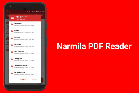 اسکرین شات برنامه Narmila PDF Reader 2