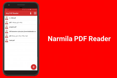 اسکرین شات برنامه Narmila PDF Reader 1