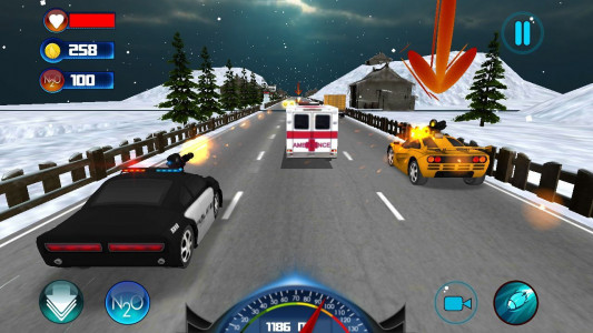 اسکرین شات بازی بازی ماشین پلیس جنگی 8